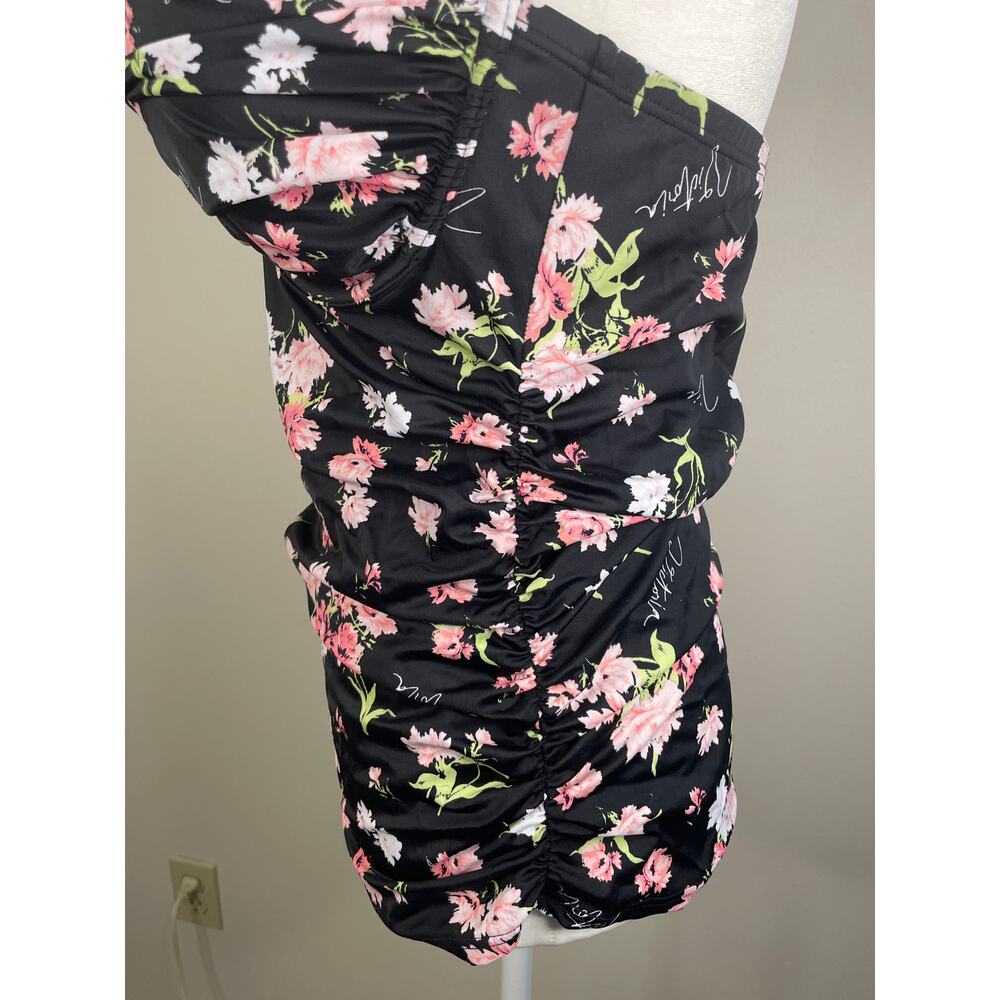 Victoria’s Secret Floral Black One-Piece tankini top, 38C - Picture 2 of 9